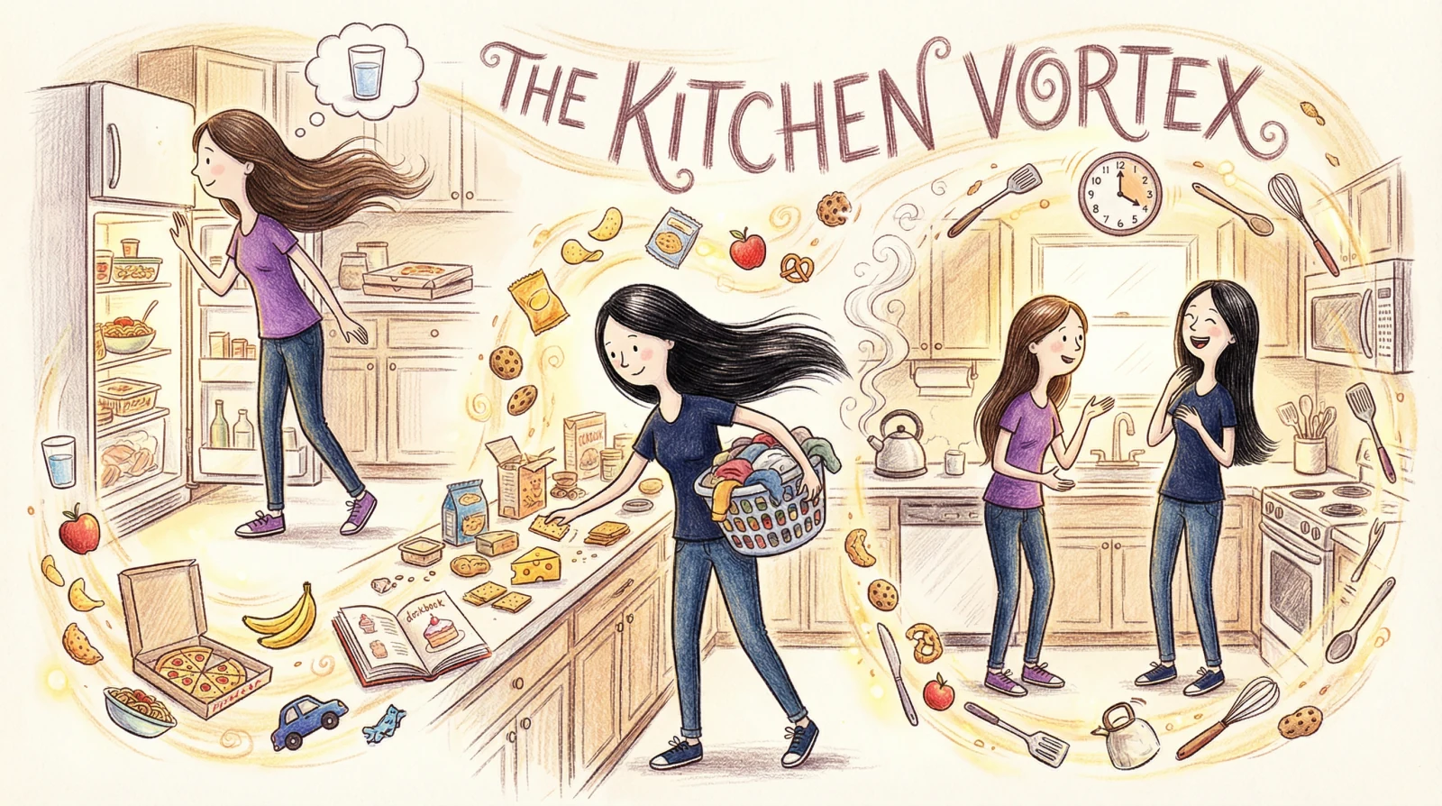 The Kitchen Vortex — title